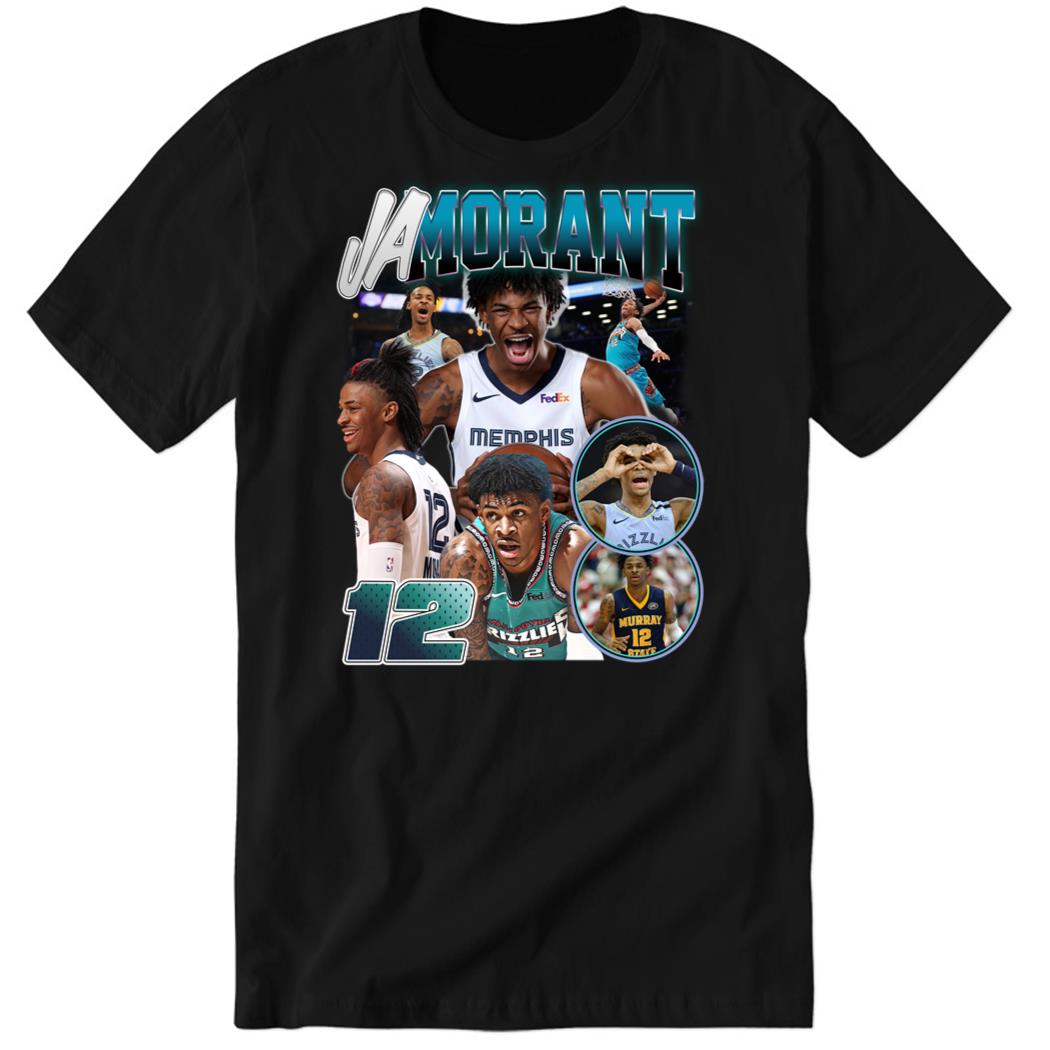 12 Ja Morant, Ja Morant Premium SS T-Shirt