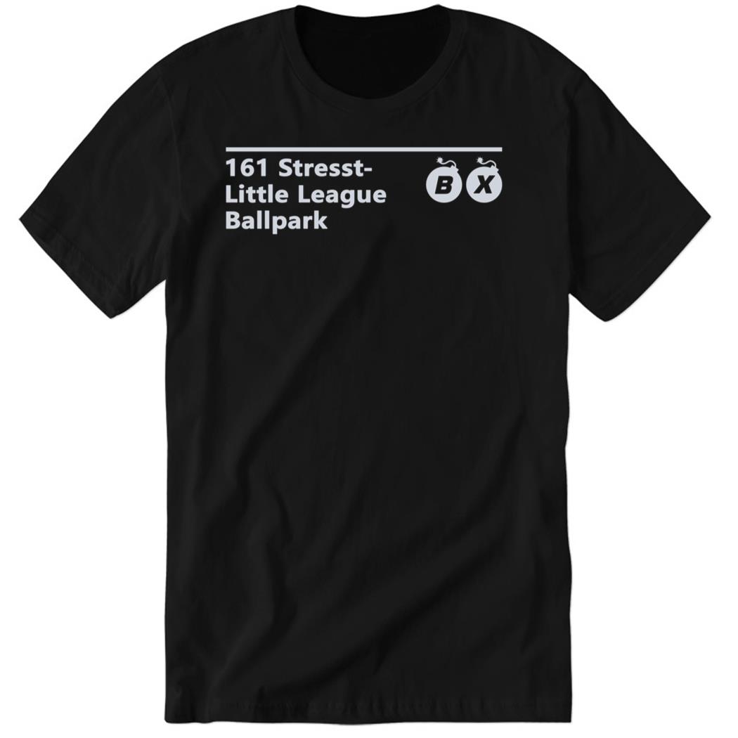161 Street Little League Ballpark Premium SS T-Shirt
