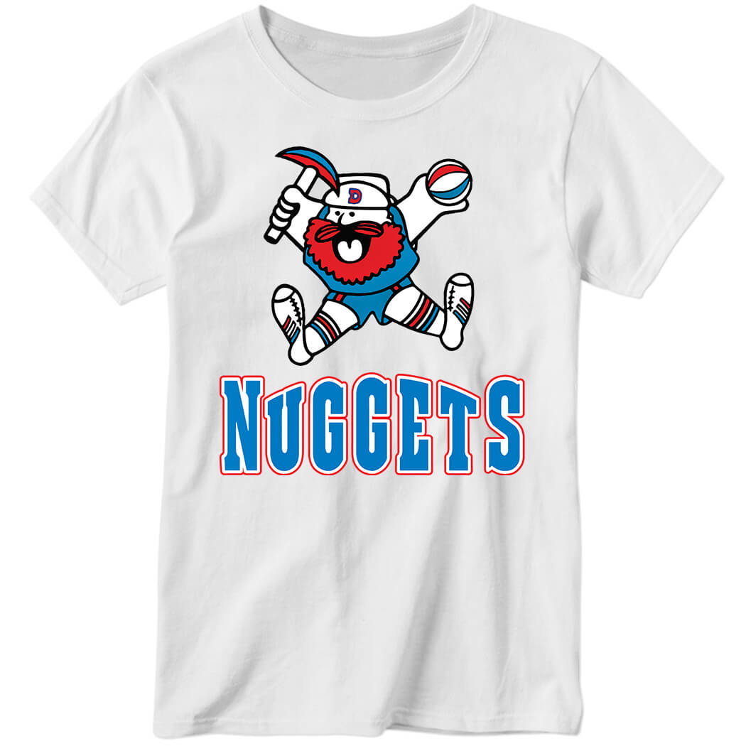 1975 Denver Nuggets Ladies Boyfriend Shirt