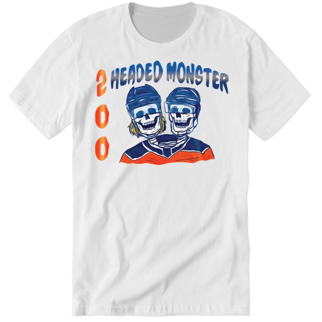 2 Headed Monster Edm Premium SS T-Shirt