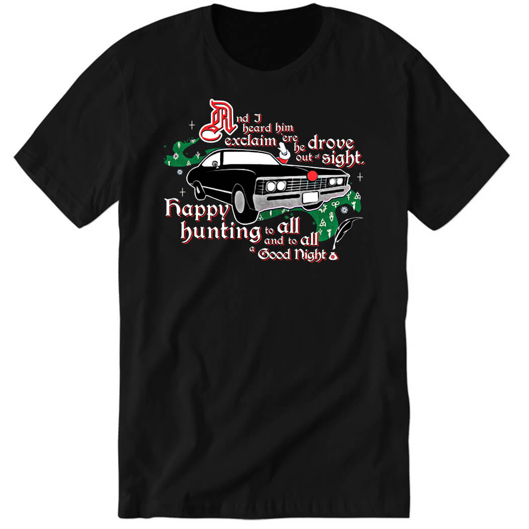 2021 SPN Happy Hunting Holiday Premium SS T-Shirt
