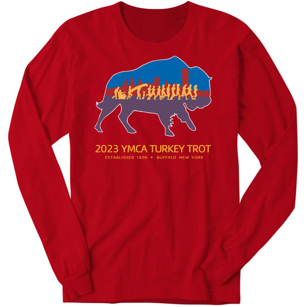 2023 YMCA unveils Turkey Trot Long Sleeve Shirt