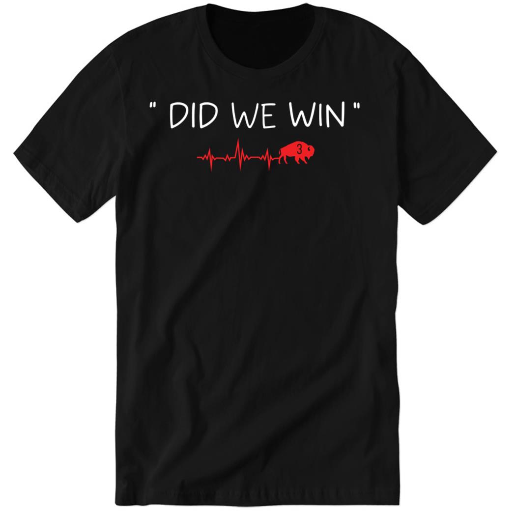 2MelissaHolmes Did We Win Premium SS T-Shirt
