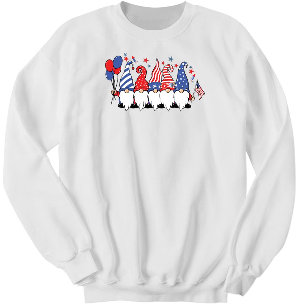 4th of July Gnome, Independence Day 2023 Sweatshirt