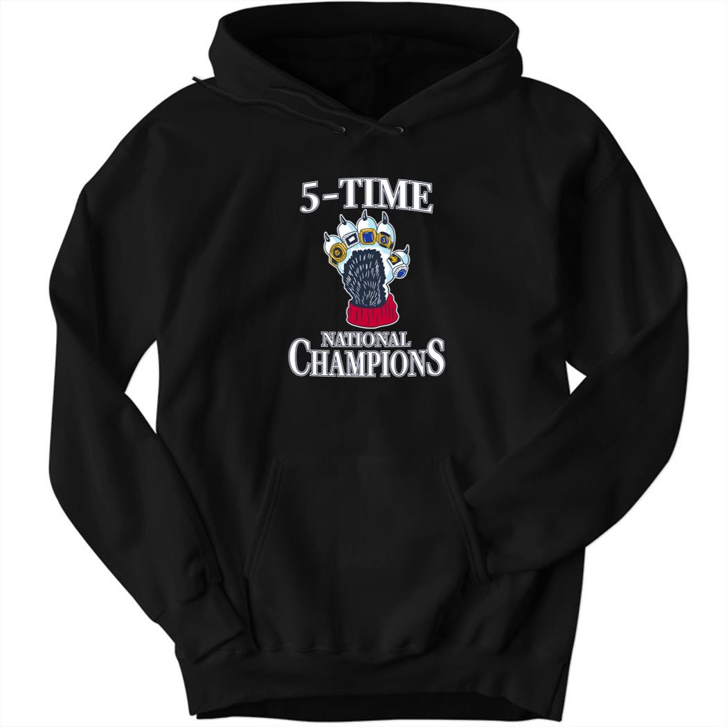 5 Time Champions Barstool Hoodie