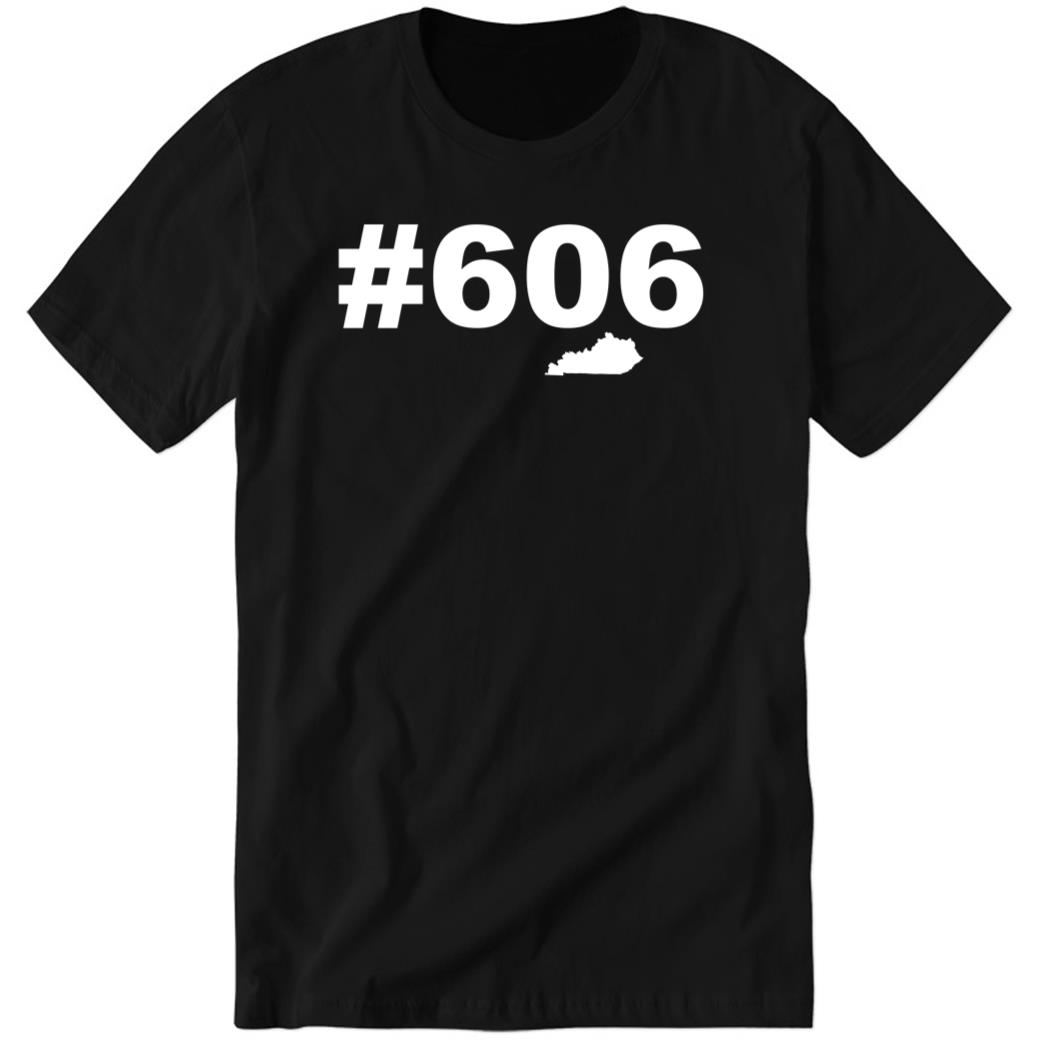 #606 Kentucky Map Premium SS T-Shirt