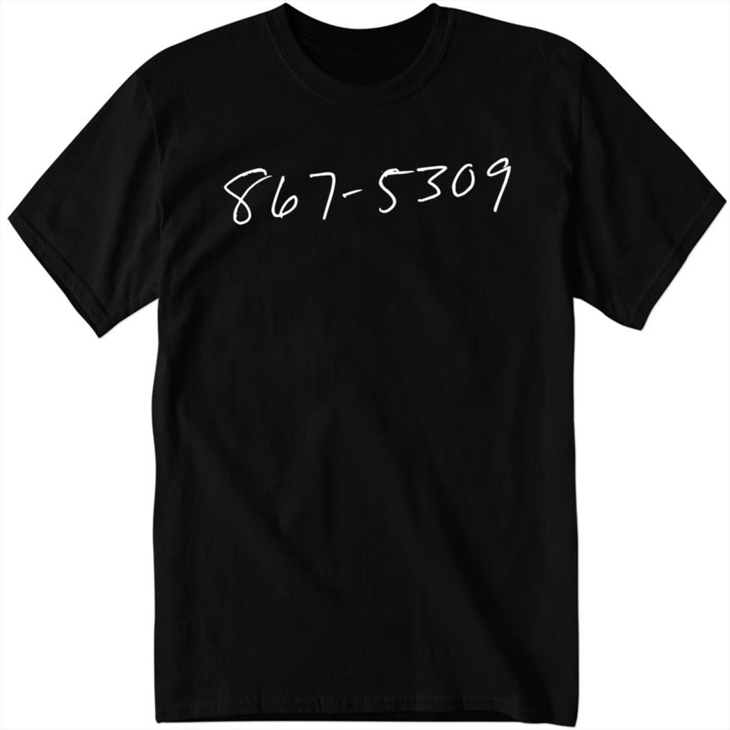 867-5309 Black Shirt