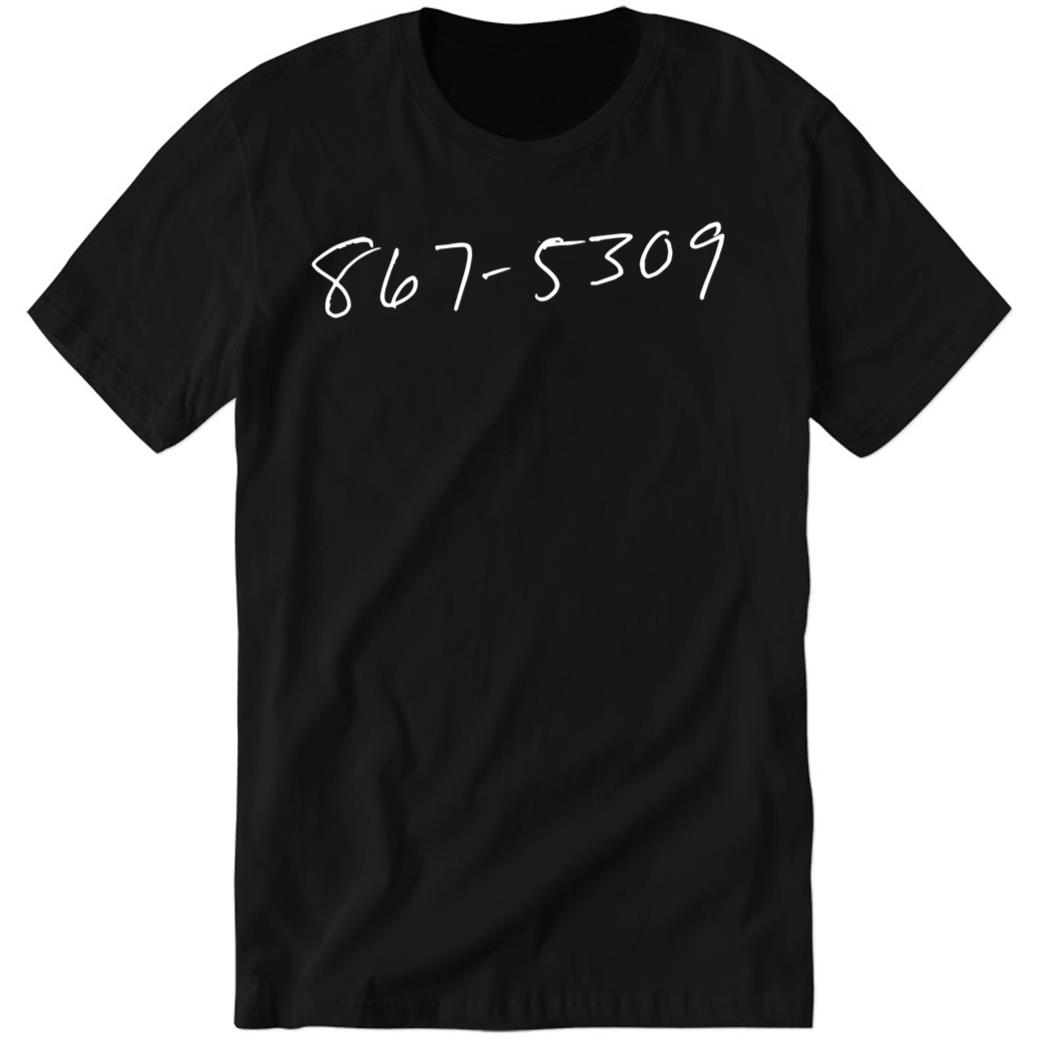 867-5309 Black Premium SS Shirt