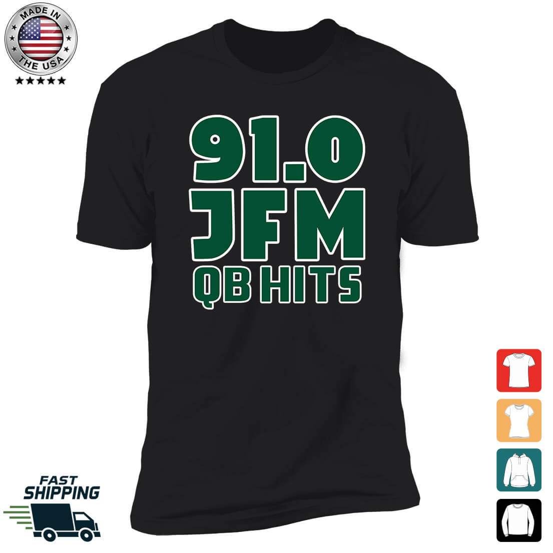 91.0 JFM QB Hist Premium SS T-Shirt