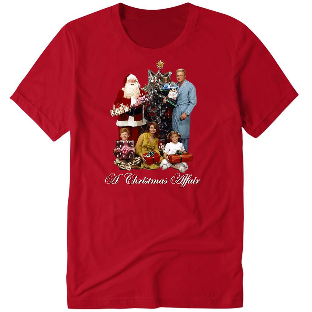 A Christmas Affair Retro 60s 70s Buffy Jody Cissy Tribute Premium SS T-Shirt