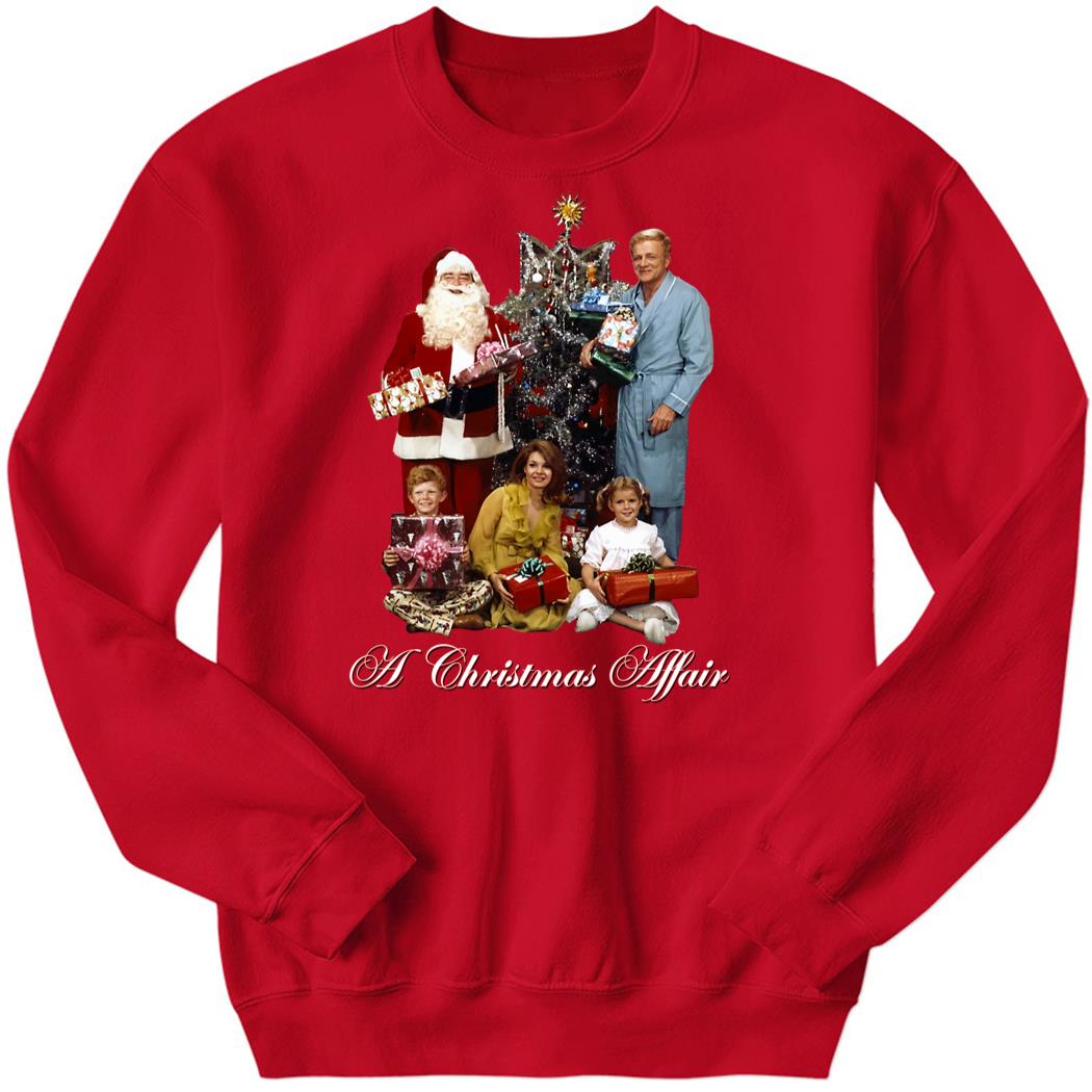 A Christmas Affair Retro 60s 70s Buffy Jody Cissy Tribute Sweatshirt