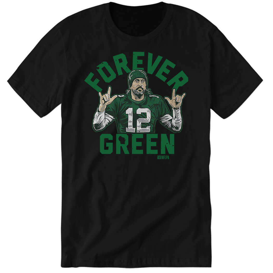 Aaron Rodgers Forever Green Premium SS T-Shirt
