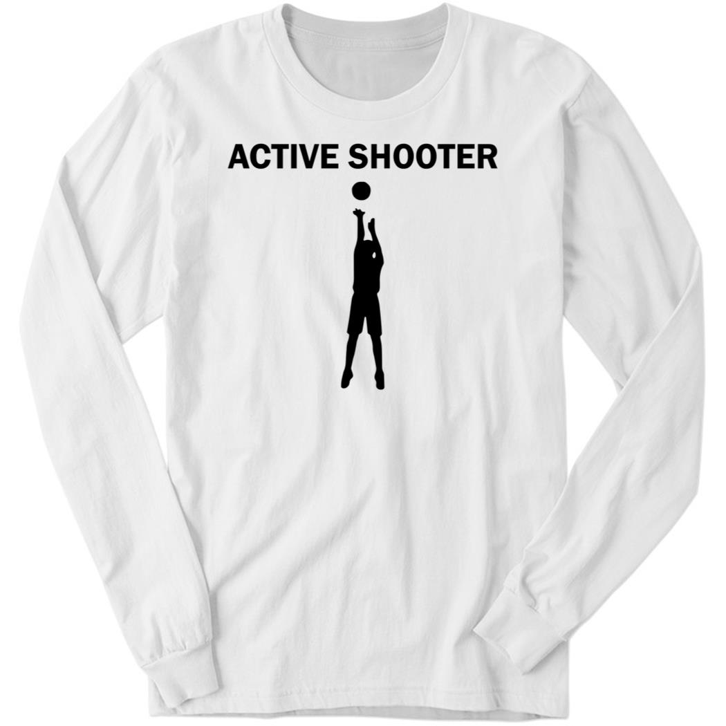 Active Shooter New Long Sleeve Shirt