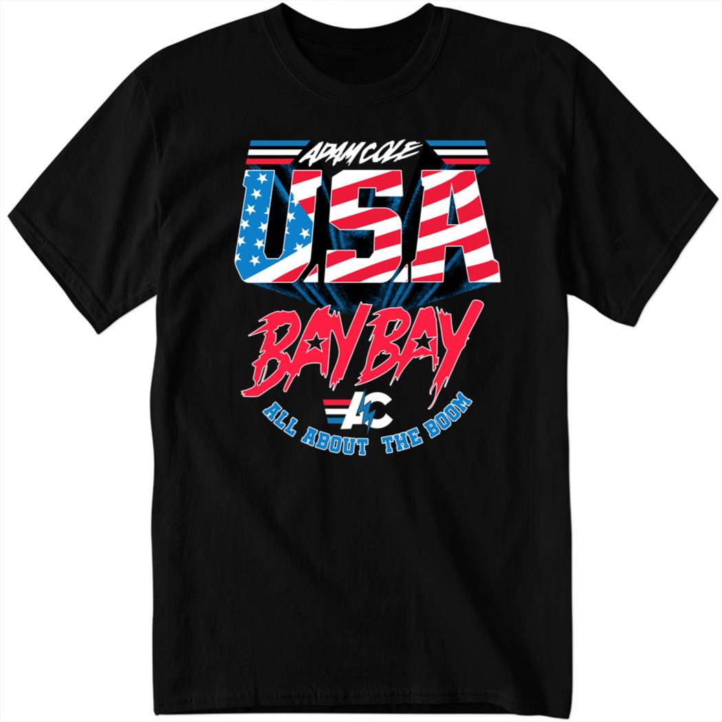Adam Cole – USA BAY BAY Shirt