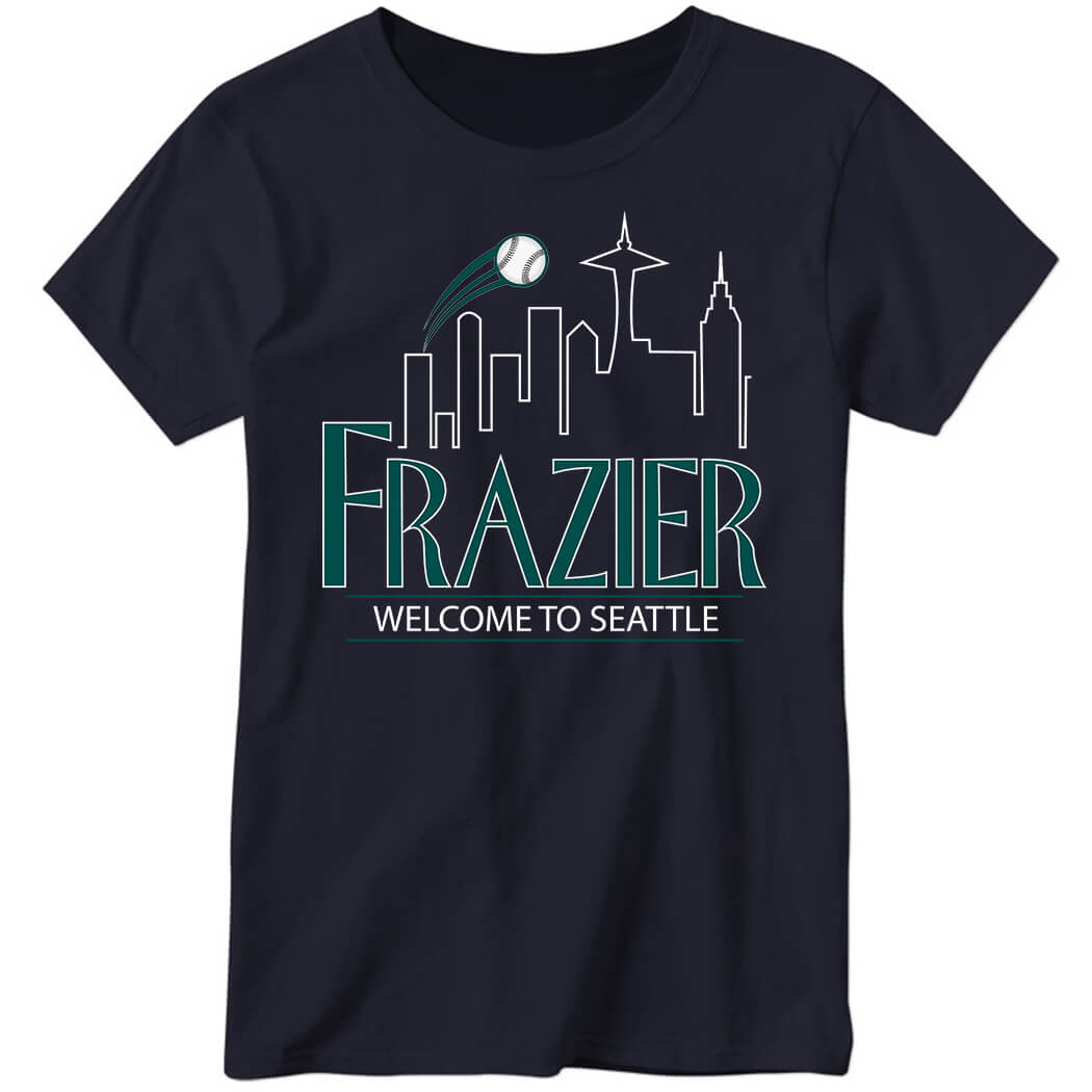 Adam Frazier Welcome To Seattle Ladies Boyfriend Shirt