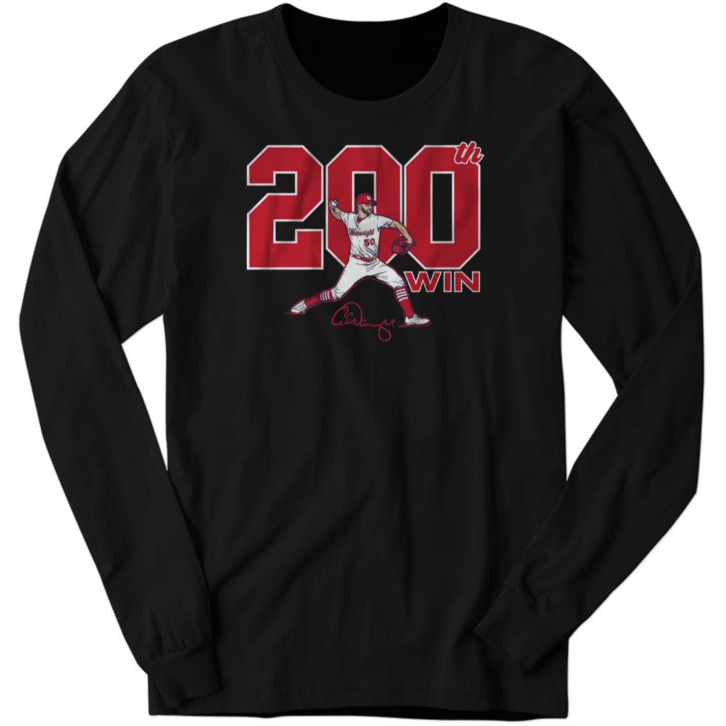 Adam Wainwright 200 Long Sleeve Shirt