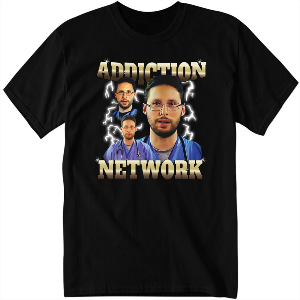Addiction Network Black Shirt