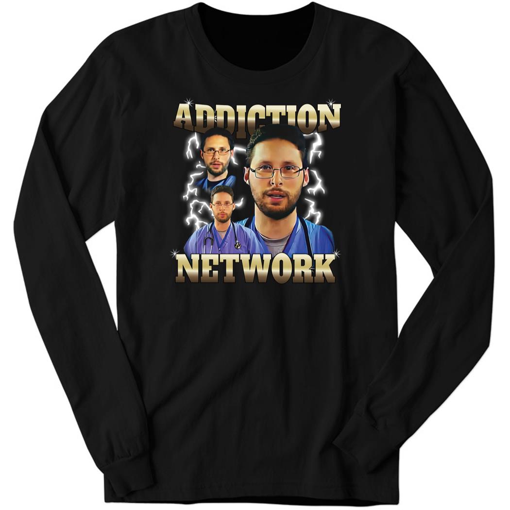Addiction Network Black Long Sleeve Shirt