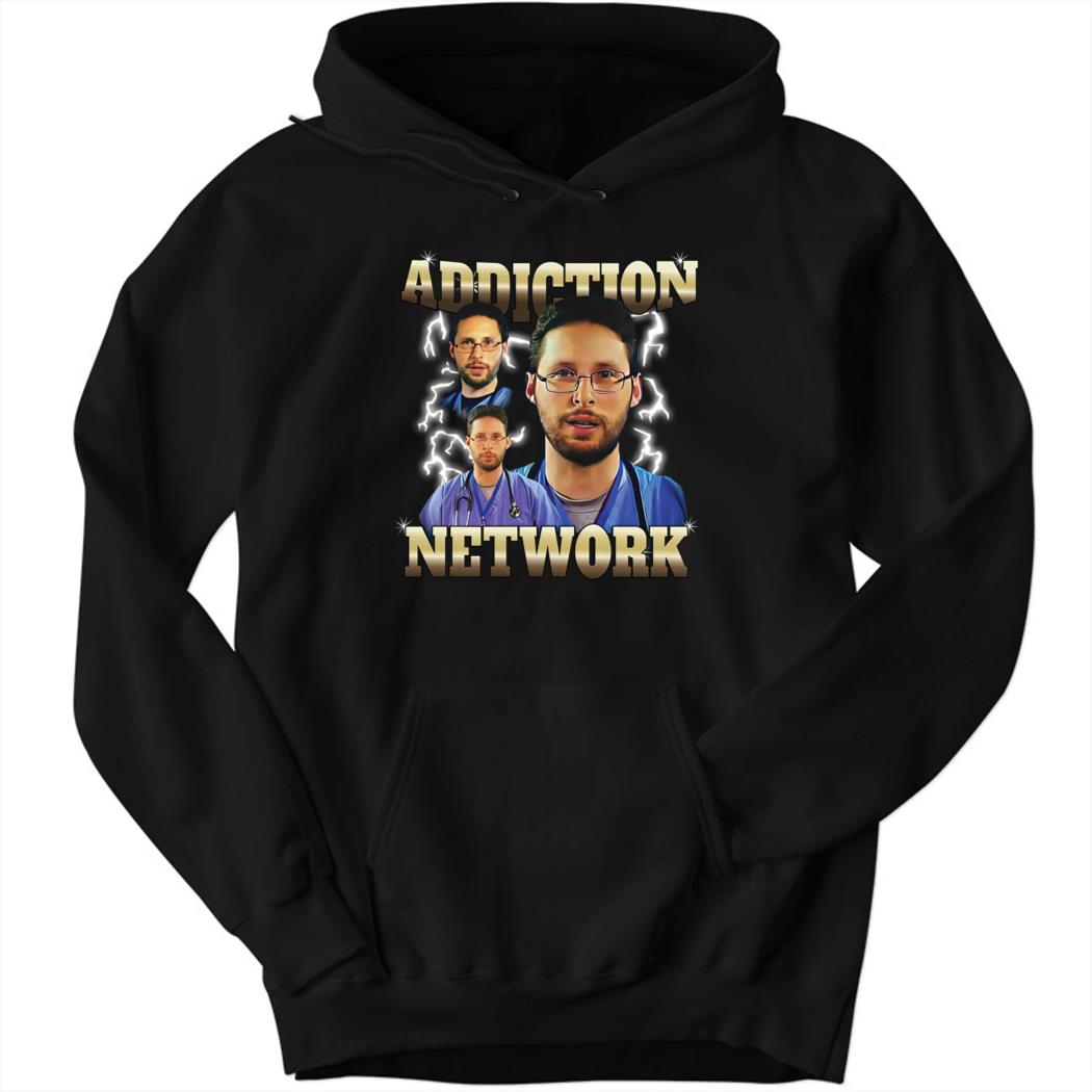 Addiction Network Black Hoodie