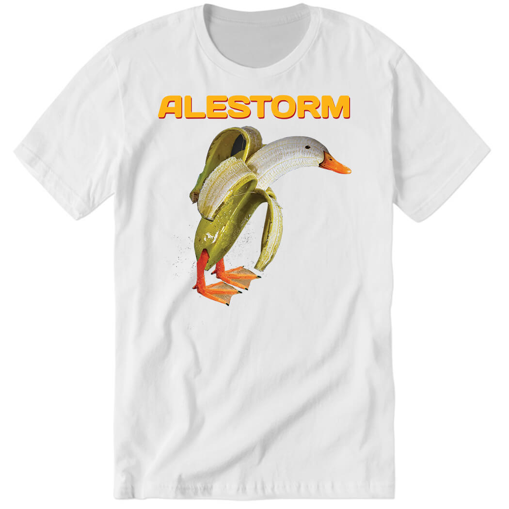 Alestorm Banana With Beak Duck Long Sleeve Shirt