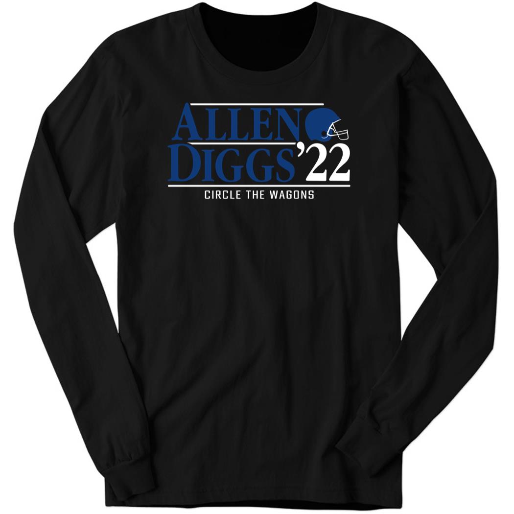 Allen Diggs ’22 Circle The Wagons Long Sleeve Shirt