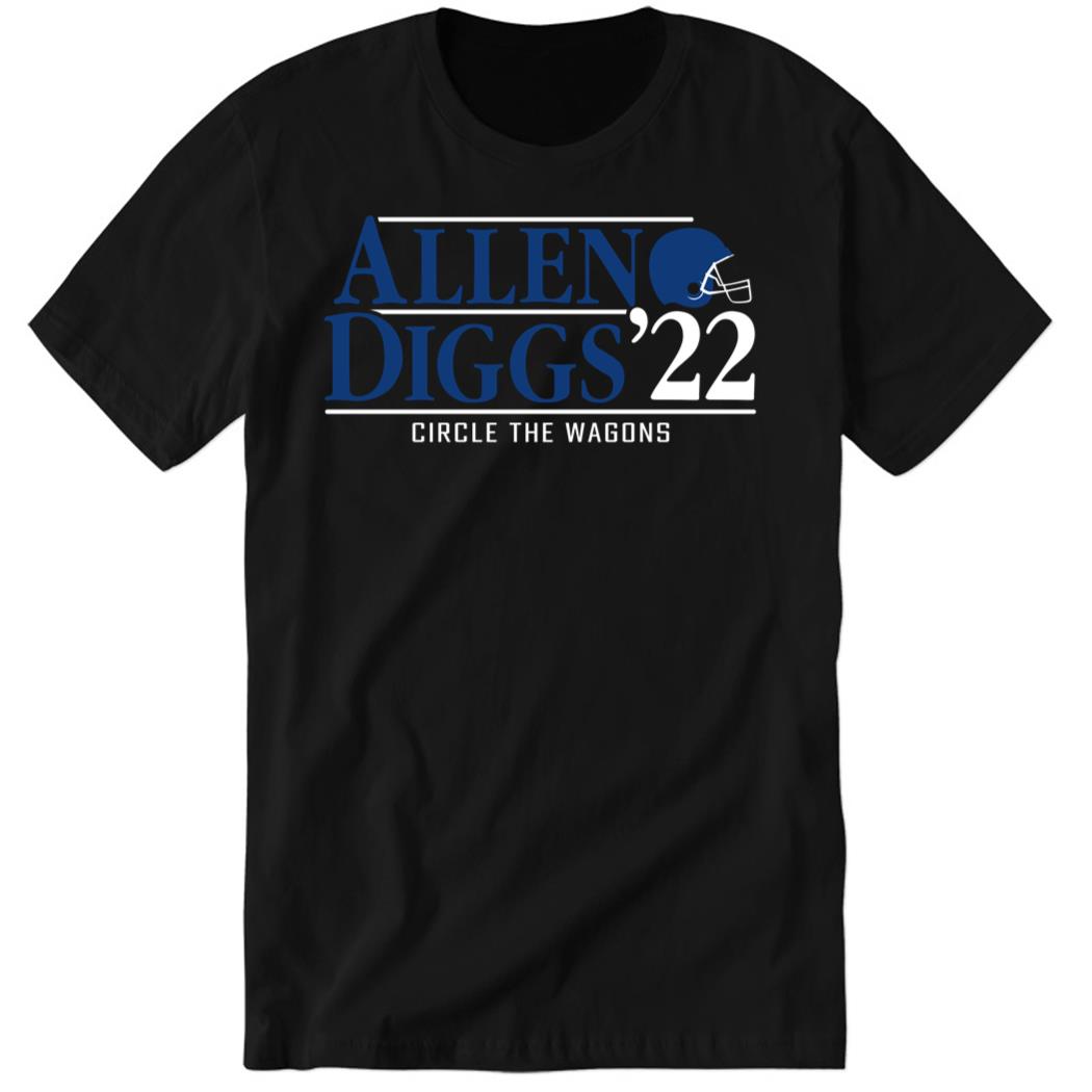 Allen Diggs ’22 Circle The Wagons Premium SS T-Shirt