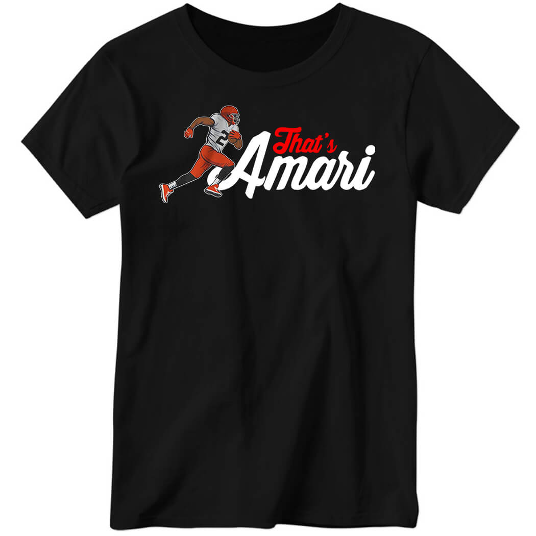 Amari Cooper That’s Amari 2022 Ladies Boyfriend Shirt