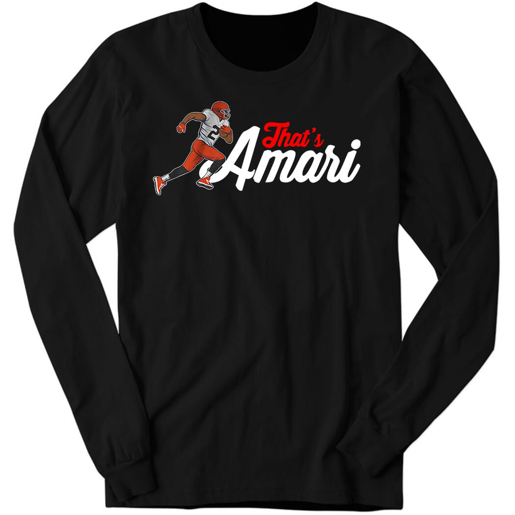 Amari Cooper That’s Amari 2022 Long Sleeve Shirt