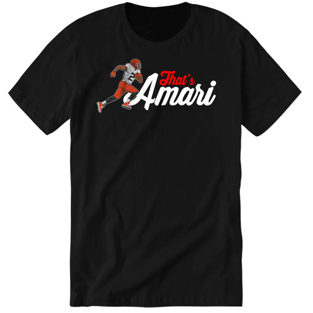 Amari Cooper That’s Amari 2022 Premium SS T-Shirt