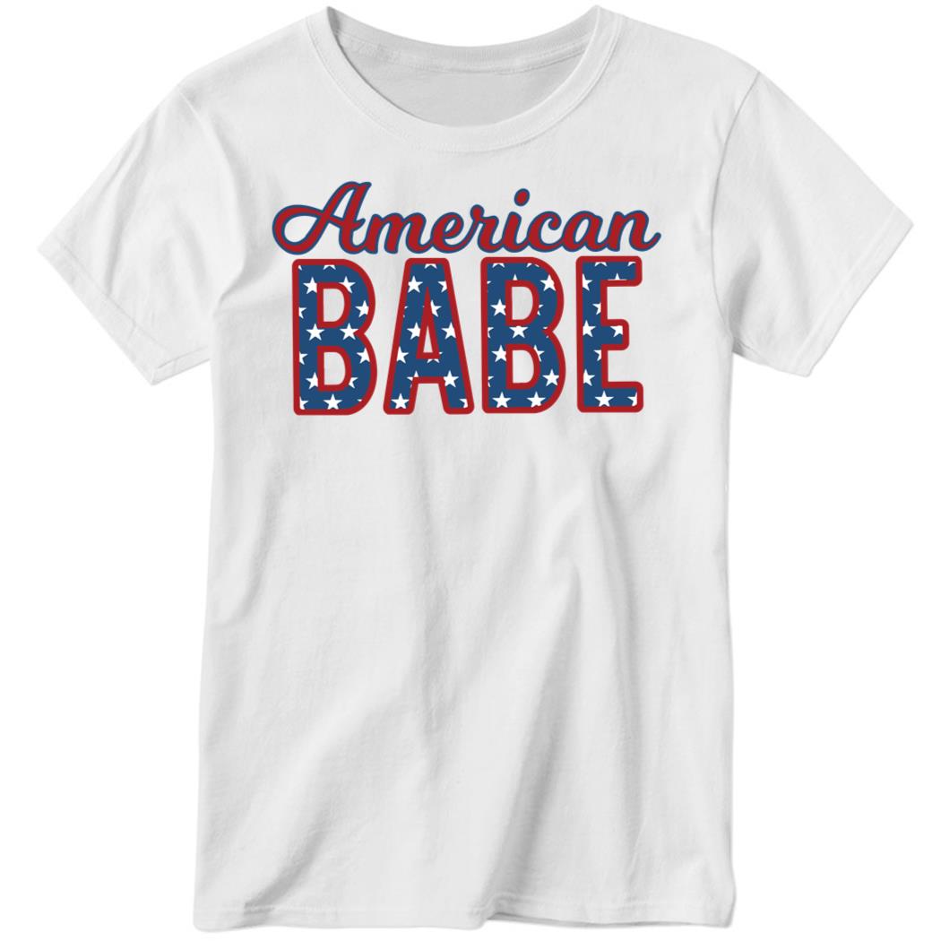 American Babe Ladies Boyfriend Shirt