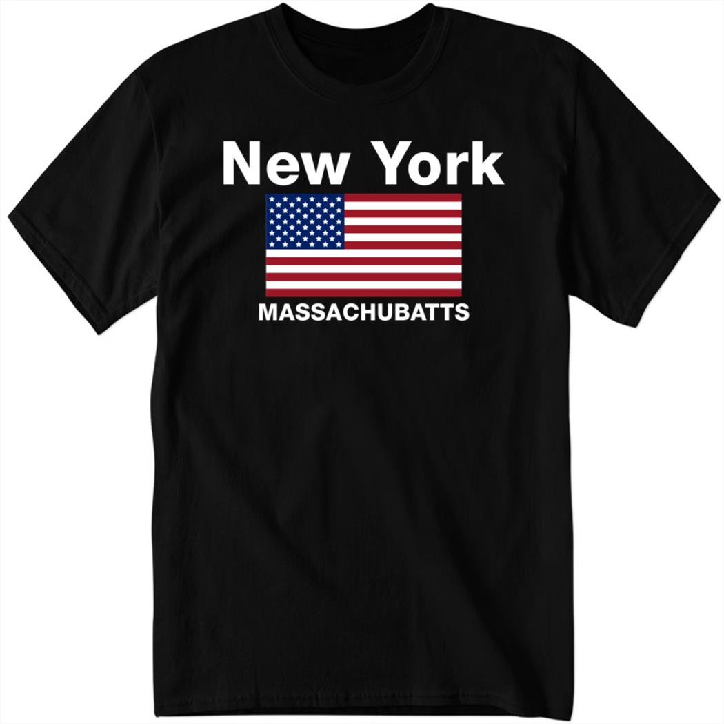 American Flag New York Massachubatts Shirt