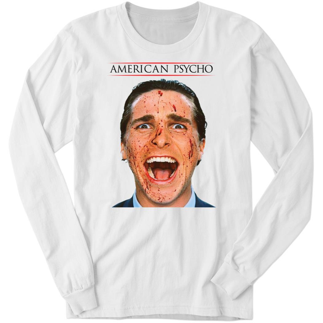 American Psycho Patrick Bateman Halloween Long Sleeve Shirt