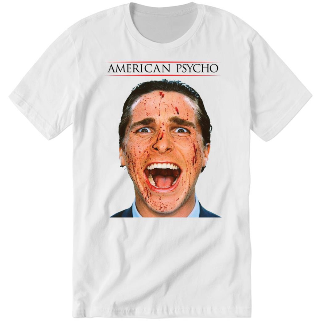 American Psycho Patrick Bateman Halloween Premium SS T-Shirt