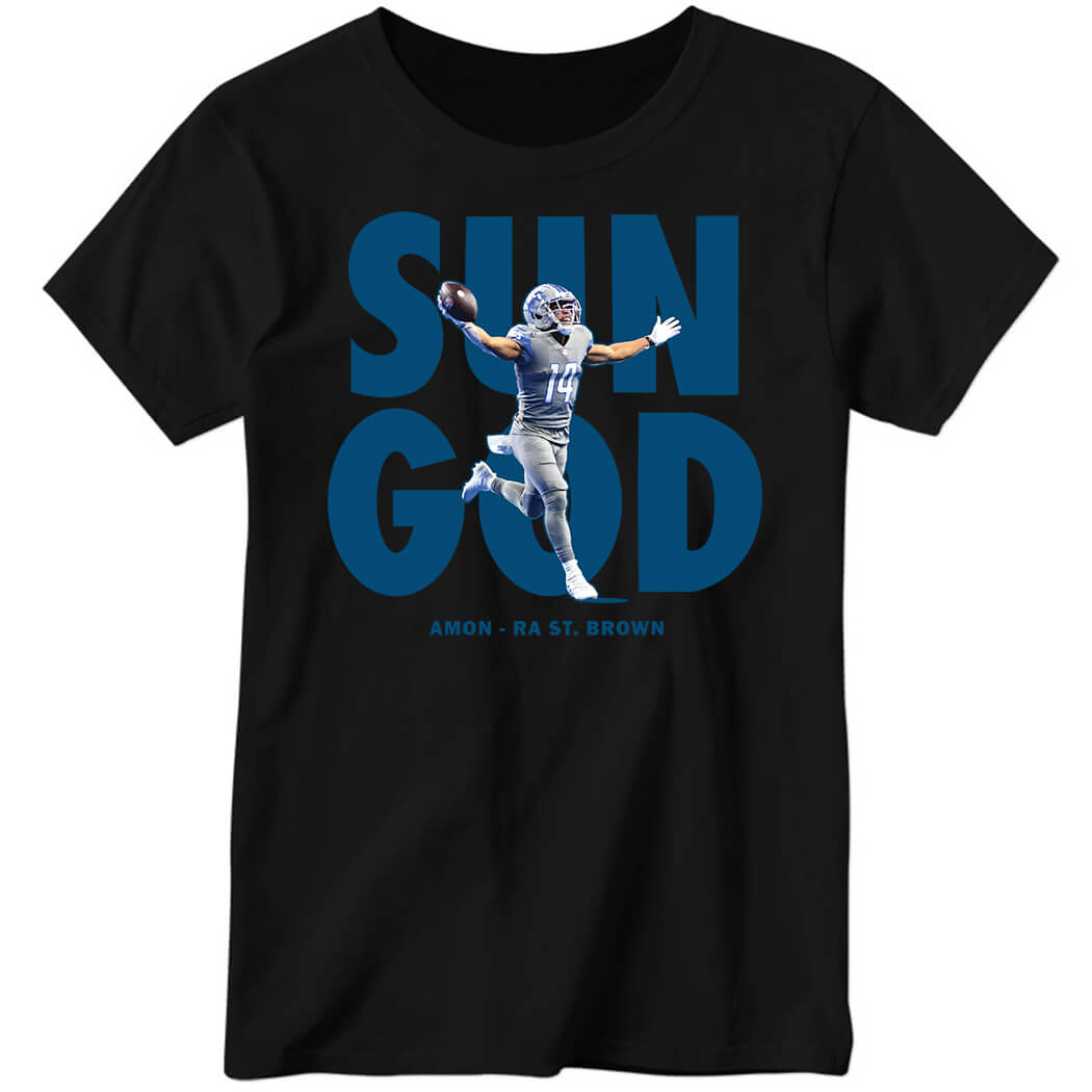 Amon-ra St Brown Sun God Premium SS T-Shirt