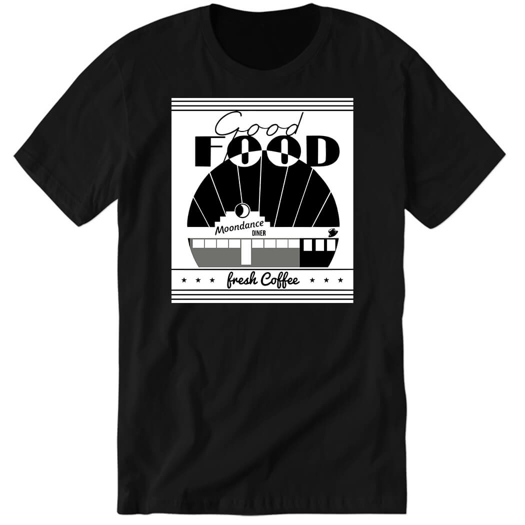 Andrew Garfield Good Food Fresh Coffee Premium SS T-Shirt