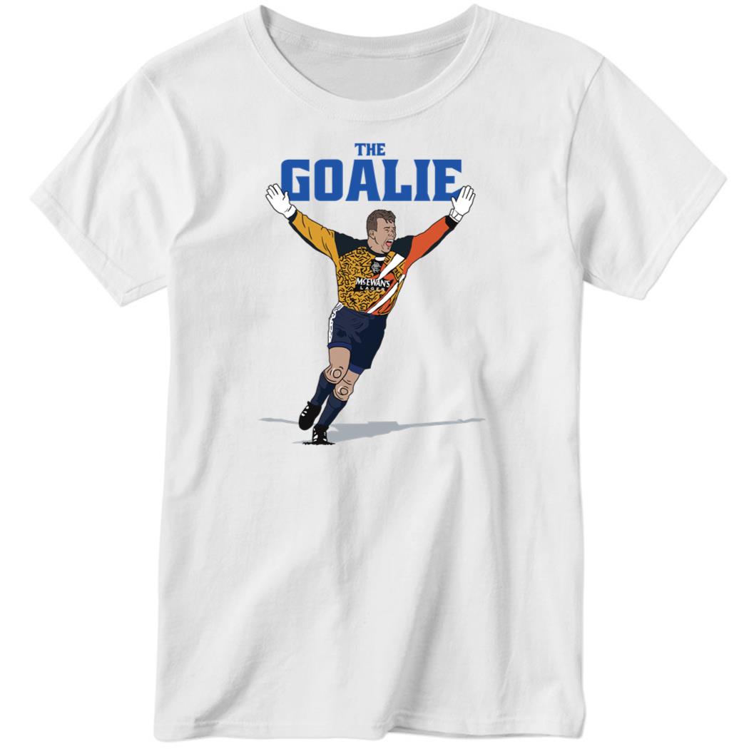 Andy Goram The Goalie Ladies Boyfriend Shirt