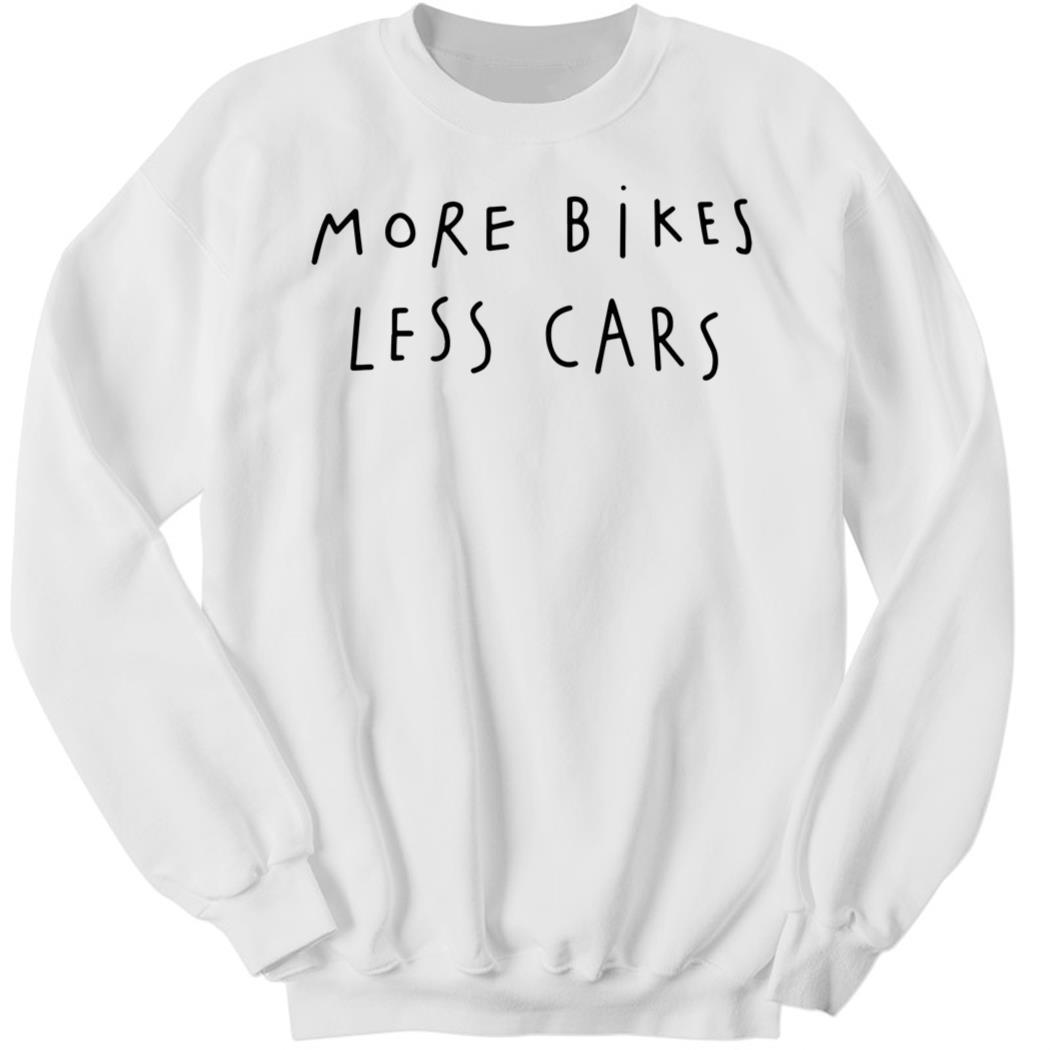 Anne Fleur Dd More Bikes Less Cars Sweatshirt