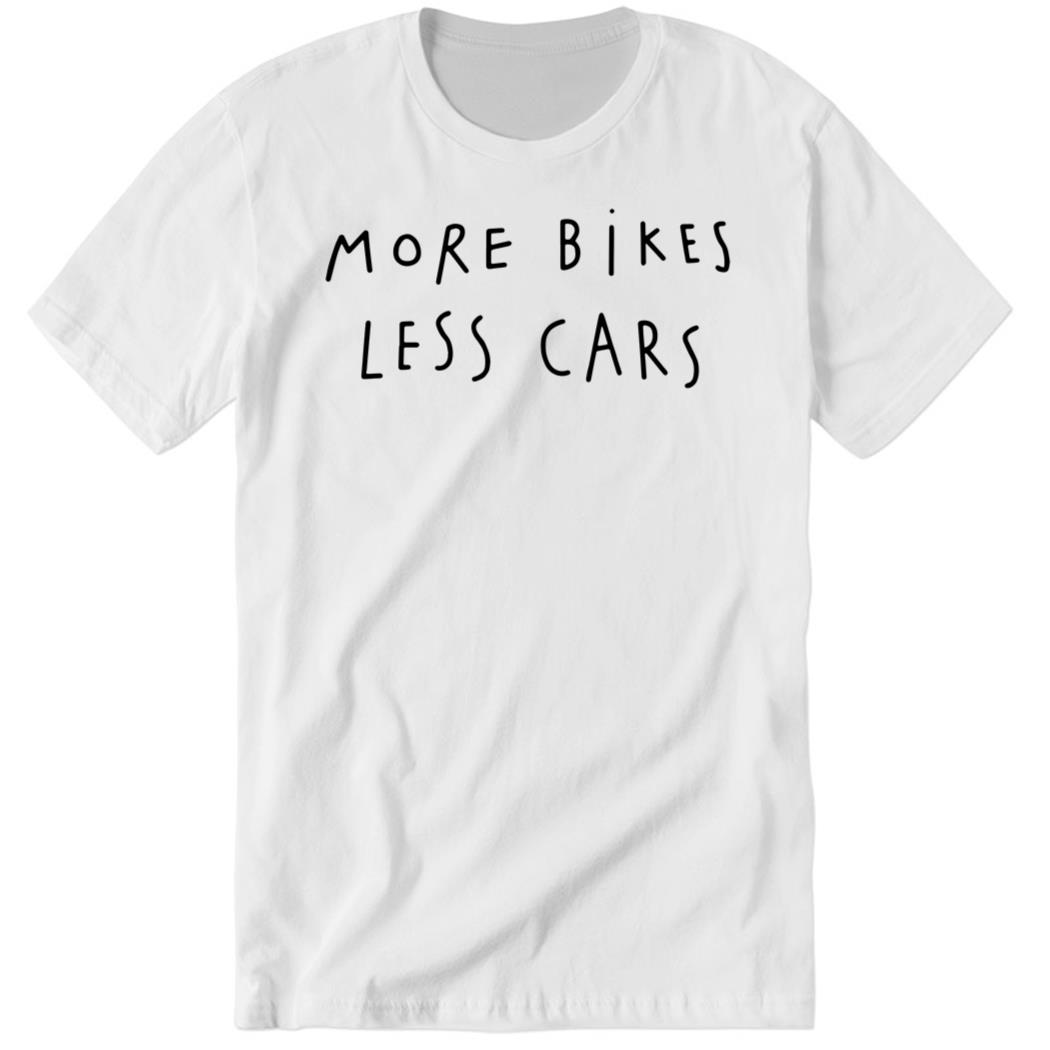 Anne Fleur Dd More Bikes Less Cars Premium SS T-Shirt