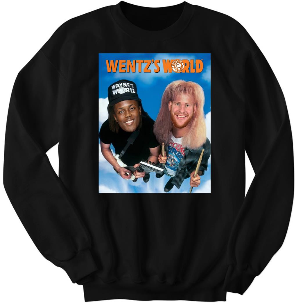 Annieagar Wentz’s World Terry McLaurin And Carson Wentz Sweatshirt