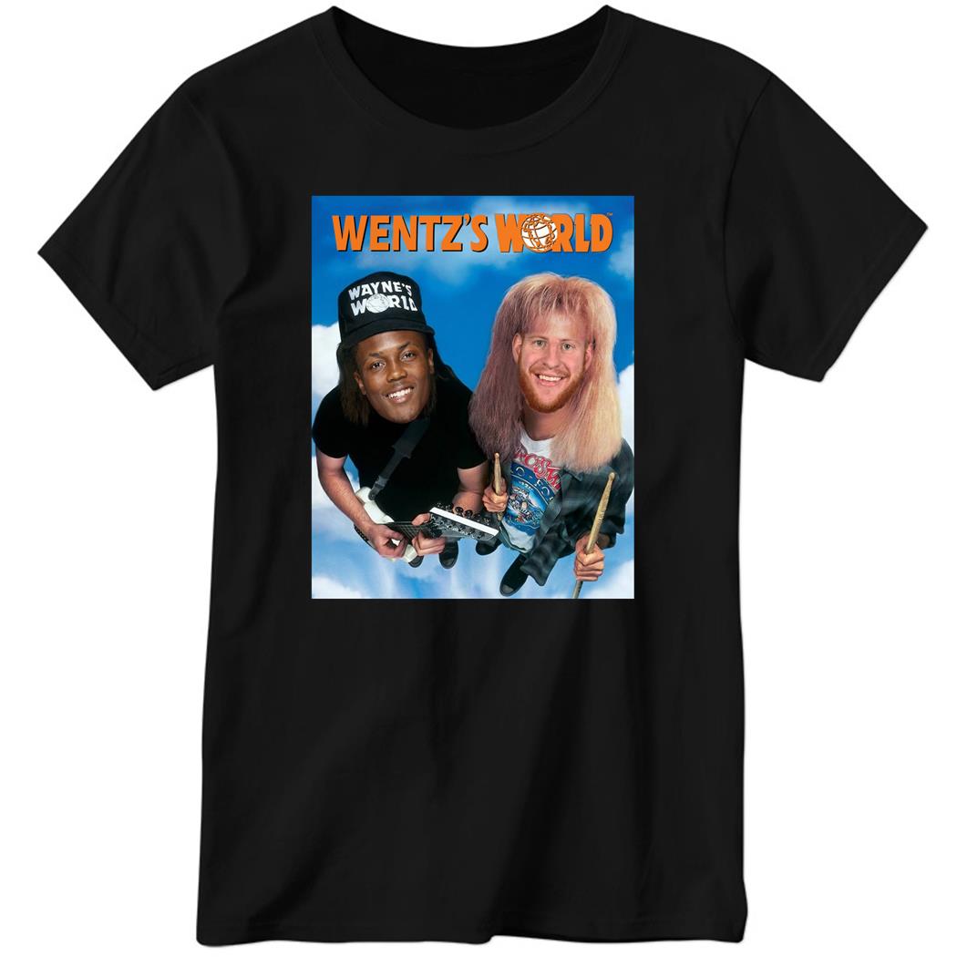Annieagar Wentz’s World Terry McLaurin And Carson Wentz Ladies Boyfriend Shirt