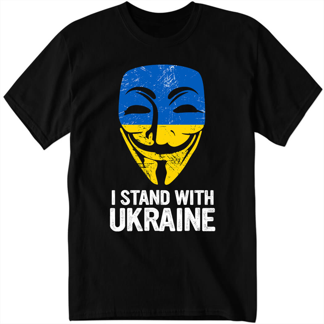 Anonymous I Stand With Shirt
