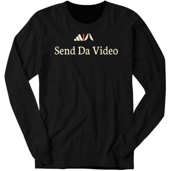 Anthony Edwards Wearing Send Da Video Long Sleeve Shirt