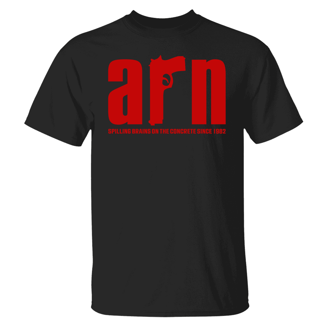 Arn Anderson Spiling Brains On The Concrete Since 1982 Shirt