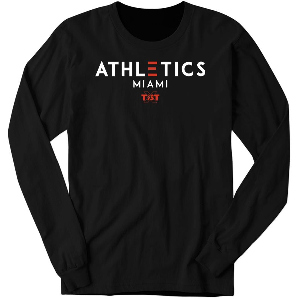 Athletics Miami Long Sleeve Shirt