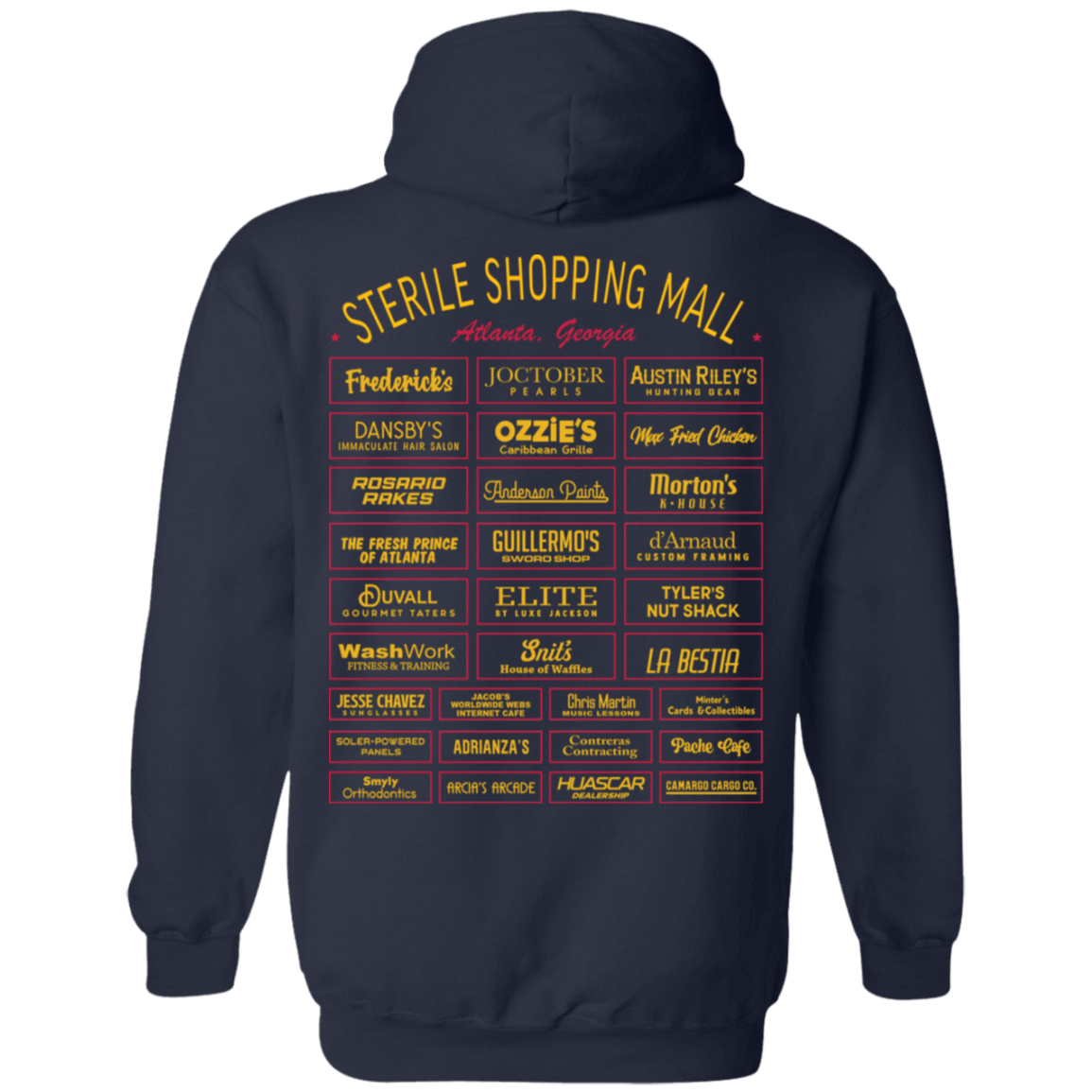 [Back] Sterile Shopping Mall Hoodie