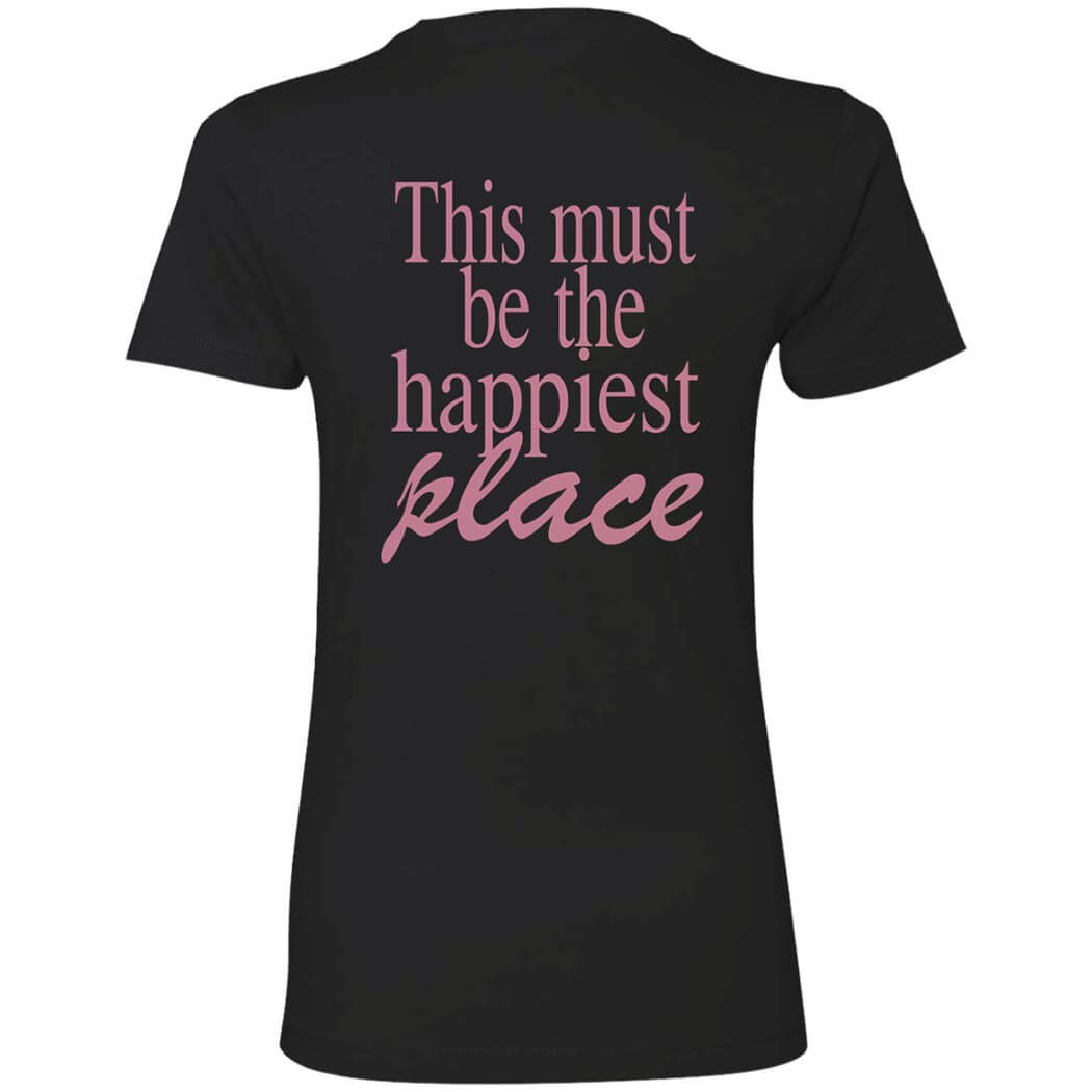 [Back] This Must Be The Place Ladies Boyfriend Shirt