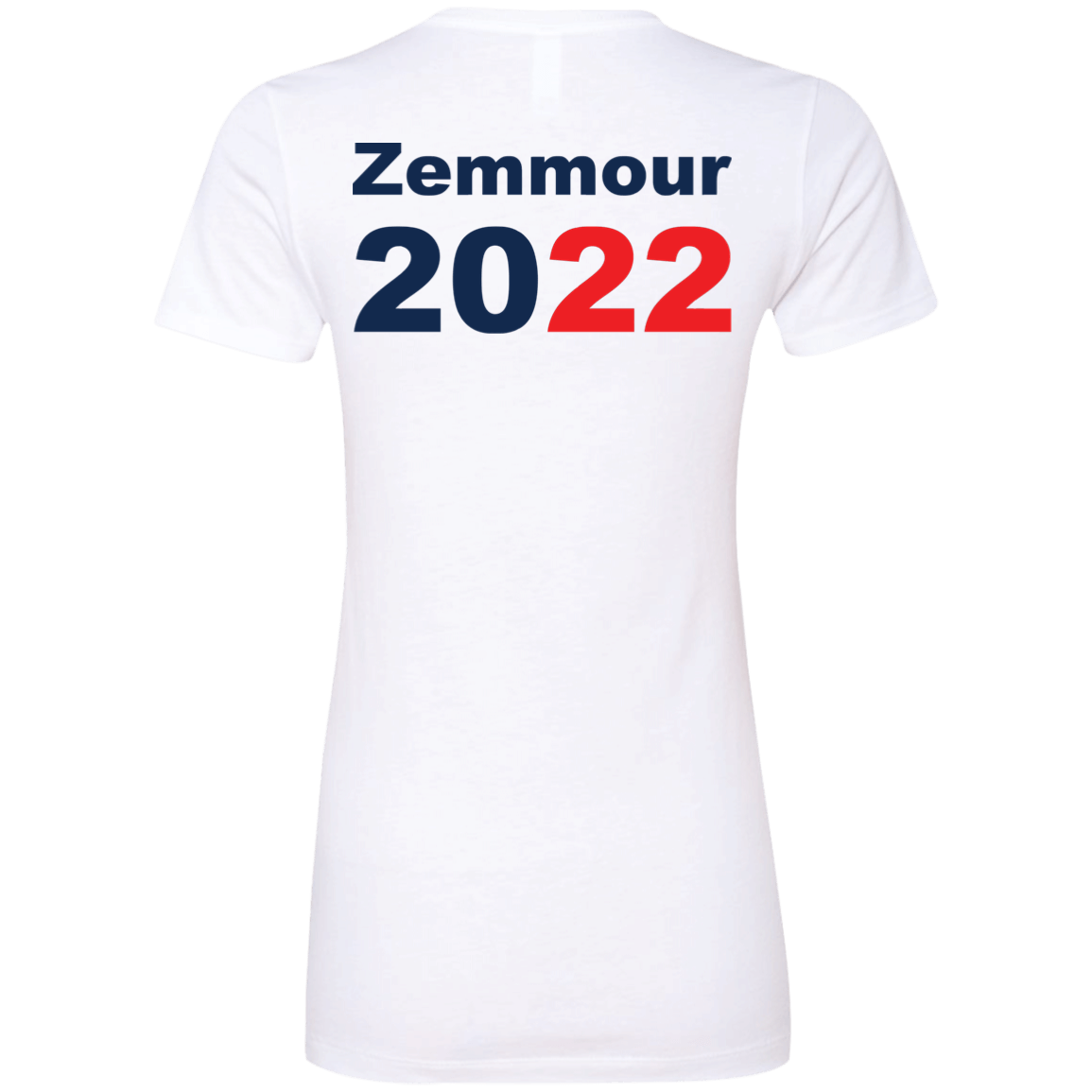 [Back] Zemmour 2022 Ladies Boyfriend Shirt
