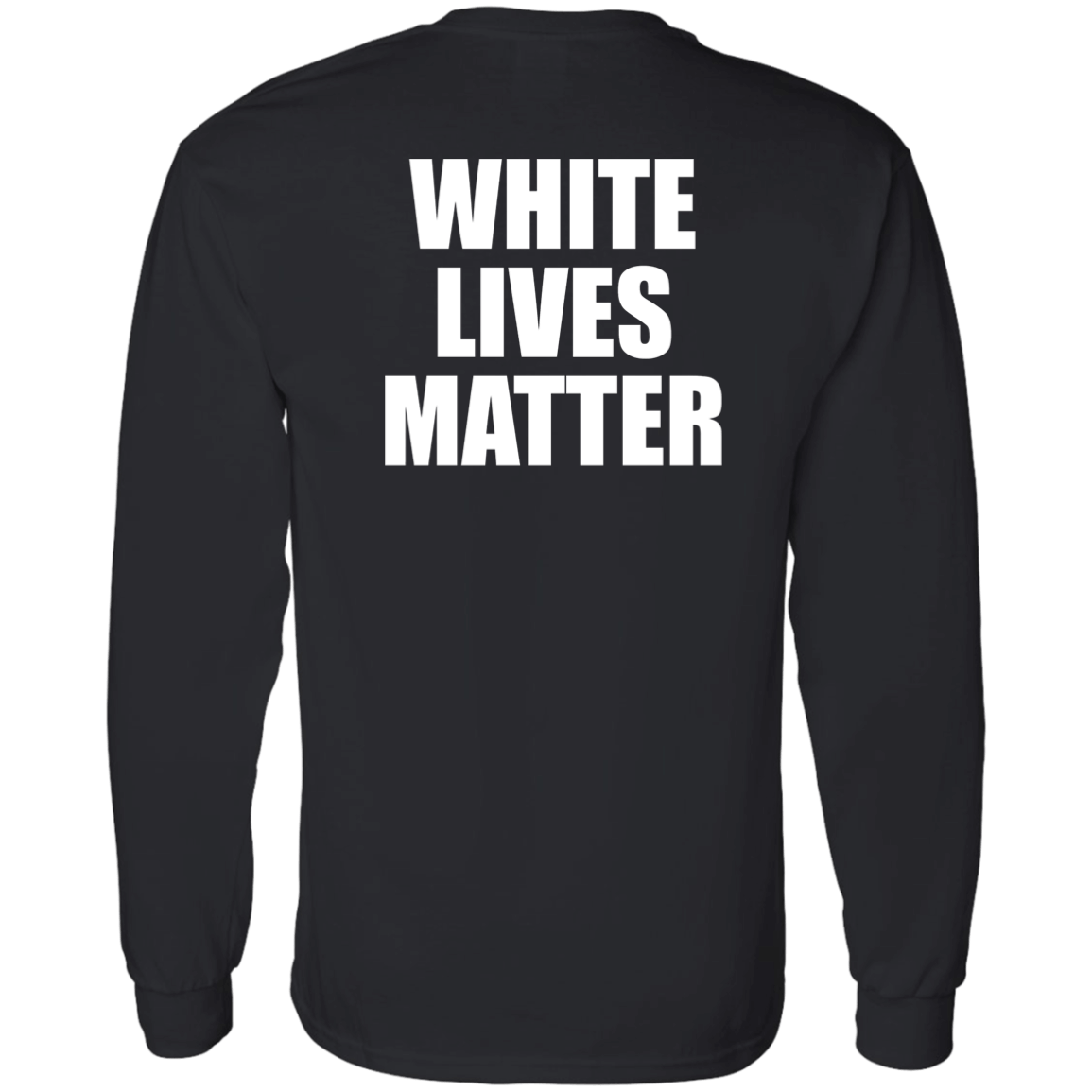 [Back]Kanye West White Lives Matter Long Sleeve Shirt