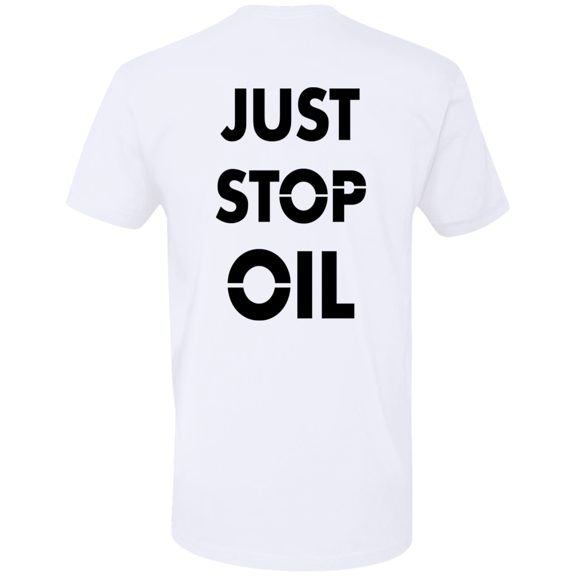 [Back]Just Stop Oil Premium SS T-Shirt