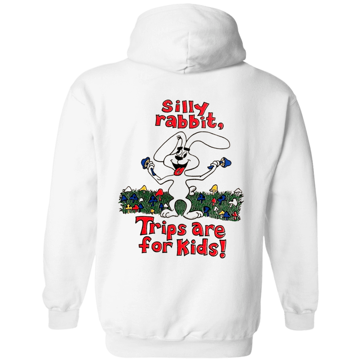 [Back]Kidcudi Silly Rabbit Trips Are For Kids Hoodie